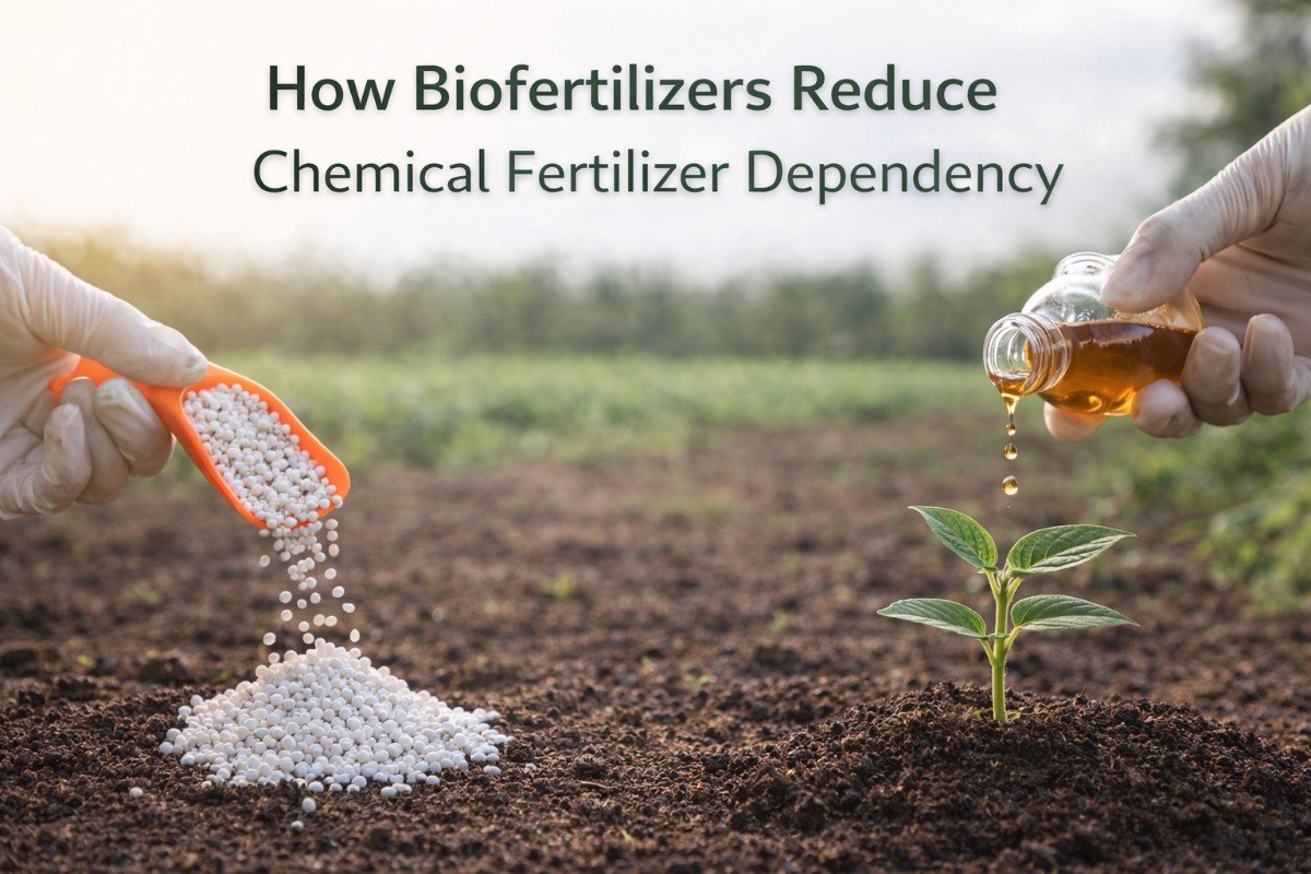 Biofertilizers Reduce Chemical Fertilizer Dependency